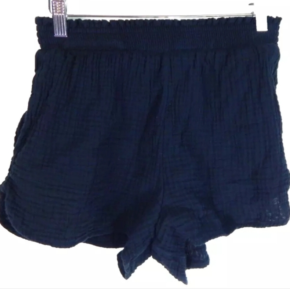 Aerie Pool to Party High Waisted Cotton Gauze Shorts - Picture 1 of 3